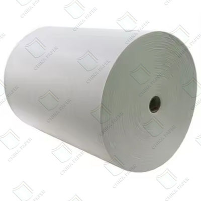 qualità 24-30gm Carta di imballaggio di paglia bianca degradabile per imballaggio di paglia Eco-friendly fabbrica