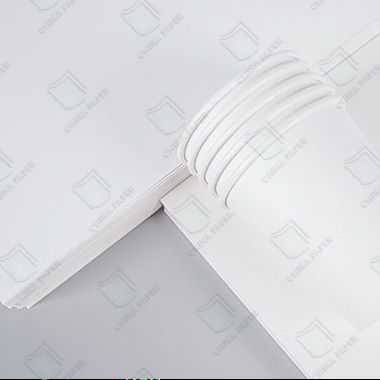 Un buon prezzo. 150 gm a 350 gm Carta base cupstock non rivestita per bicchieri di bevande calde e fredde in linea